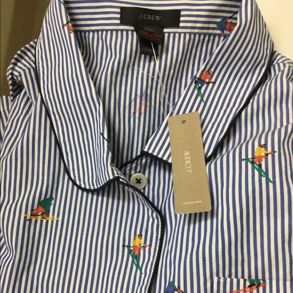 J.Crew women’s ski pajama top.